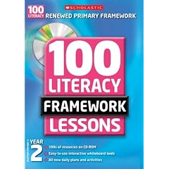 100 New Literacy Framework Lessons for Year 2 with CD-Rom (100 Literacy Framework Lessons) (100 Literacy Framework Lessons)