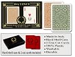 Da Vinci Club Casino, Italian 100% Plastic Playing Cards, 2-Deck Poker Size Regular Index Set, w/Hard Shell Case & 2 Cut Cards Da Vinci Club Casino, Italian 100% Plastic Playing Cards, 2-Deck Poker Size Regular Index Set, w/Hard Shell Case & 2 Cut Cards