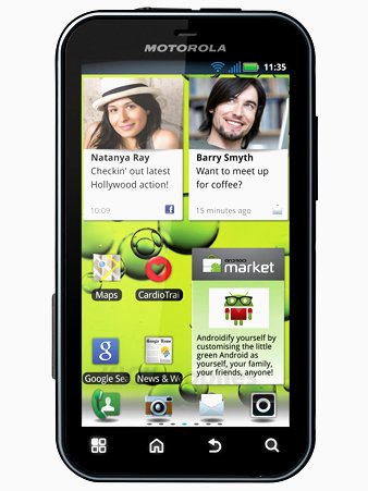 MOTOROLA DEFY PLUS 2GB BLACK FACTORY UNLOCKED GSM DEFY+ IP67 RUGGED TOUGH PHONE