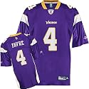 Brett Favre Jersey: Reebok Purple Replica #4 Minnesota Vikings Jersey