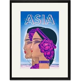 Black Framed/Matted Print 17x23, Asia Magazine: Starlight Tahiti 51lv%2BL hM5L. SL500 AA280 Black Framed/Matted Print 17x23, Asia Magazine: Starlight Tahiti