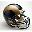 St. Louis Rams Full Size "Deluxe" Replica NFL Helmet St. Louis Rams Full Size "Deluxe" Replica NFL Helmet