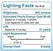 Led Filament Candelabra Bulb, 4W, Dimmable, 40-watt Equivalent, Warm White