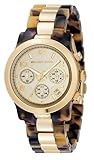 Michael Kors Watches Michael Kors Ladies Tortoise & Gold Runway (Tortoise)