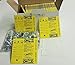 Self Laminating Self Protecting Versa Tags Key Tags with Rings (250 per Box) (Yellow)