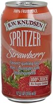 R.W. Knudsen Spritzer, Strawberry, 12-Ounce Cans (Pack of 24)