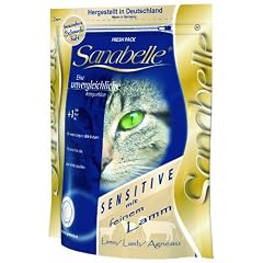 Bosch Cat Sanabelle Sensitive mit Lamm 10kg, 1er Pack (1 x 10 kg Packung) - Katzenfutter
