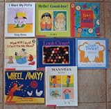 Preschool Set of 8 Books: Social Skills, Telling Time, Rhyme, Opposites (Manners ~ Hello! Goodbye! ~ I Want My Potty ~ Look Closer! ~ What Will I Do If I Can't Tie My Shoe? ~ Isn't It Time? ~ Look Twice! ~ Wheel Away!)