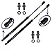 Two Front Hood Gas Charged Lift Supports For 1995-1999 Nissan Maxima, 1996-1999 Infiniti I30. Left or Right Side With 4 Replacement Studs and Washers. WGS-143-2