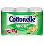 Kleenex Cottonelle Aloe & E Double Toilet Paper, 260-Sheet Double Rolls, 12-Count Packs (Pack of 4)