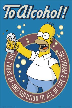 The Simpsons Entertainment Poster Print, 24x36