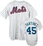 Pedro Martinez Youth Jersey - New York Mets #45 Pedro Martinez Replica Home Jersey - S 8