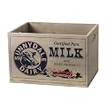 Sunnydale Dairy Painted Milk Crates