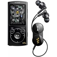 Sony Walkman NWZ-S764B MP3-Player-Kit 8GB mit Bluetoothkopfh�rer schwarz