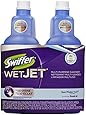 Swiffer Wetjet Spray Mop Floor Cleaner Open Window Fresh Scent Multi-Purpose Solution, 42.2 OZ, 2 Bottles