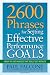 2600 Phrases for Setting Effective Performance Goals: Ready-to-Use Phrases That Really Get Results
