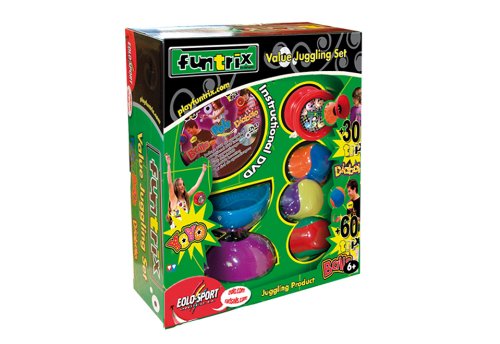 Eolo Sport FX014 - Funtrix\"Jonglier Set\"mit Anleitung auf DVD Preisvergleich