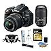 Nikon D5100 16.2 MP Digital SLR Camera & 18-55mm G VR DX AF-S Zoom Lens with 55-300mm VR Lens + 32GB Card + Case + (2) Filters + Remote + Tripod + Cleaning Kit