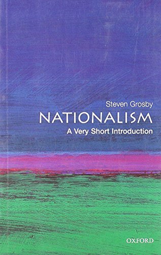 Nationalism: A Very Short Introduction by Grosby, Steven (2005) Paperback