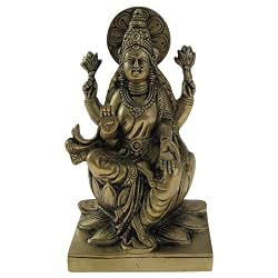 Goddess Lakshmi Sculptures Brass Figurines