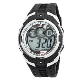 Armitron Men's Sport Silver-Tone and Black Digital Chronograph Watch #408175BLK