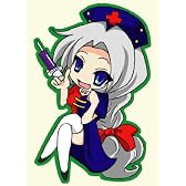 東方ステッカー 八意 永琳