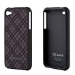 Speck Fitted for iPhone 4 - Darkest Tartan Plaid (Black/Grey)