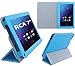 HappyZone PU Leather Case Cover For RCA 7-INCH Tablet (Model RCT6077W2), Blue