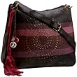 Desigual Bandolera Str, Sac à main - Rose, Synthétique