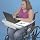 Ableware 706010000 Lap Top Wheelchair Desk