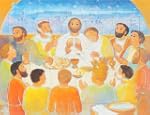 Repas de J�sus (puzzle 16 pi�ces)