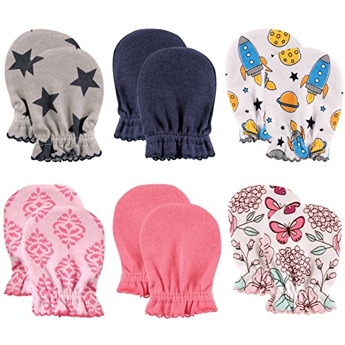 Luvable Friends 3-Pack Scratch Mittens