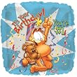 Folienballon Happy Birthday ca. 45 cm