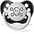 Personalized Pacifier - Skull - Black
