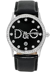 D&G Dolce & Gabbana Womens DW0008 Black Gloria Watch