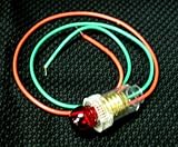 工作用・豆電球 ソケットセット 赤色