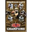 New Orleans Saints (Super Bowl XLIV Champions) Sports Poster Print - 22x34