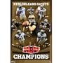 New Orleans Saints Poster Super Bowl Champs Xliv 4866 Poster Print, 22x34 Poster Print, 22x34 Poster Print, 22x34