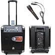 Mobile PA Anlage Karaoke IPOD IPHONE-Dockingstation Blockrocker Akkubetrieb m�glich