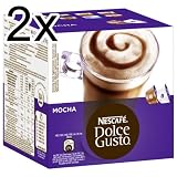 Produkt-Bild: Nescaf&eacute; Dolce Gusto Mocha, 2er Pack, 2 x 16 Kapseln (16 Portionen)
