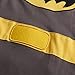A&J Design Baby Boys' Batman Short Sleeve Romper Costume