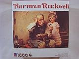 Picture Norman Rockwell Cobbler Studying Doll's Shoe 1000 Piece Puzzle