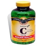 Spring Valley - Vitamin C with Rose Hips 500 mg, 500 Tablets