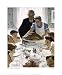 Freedom From Want by Norman Rockwell. Size 16.15 inches width by 20.80 inches height. High Quality Art Poster Print