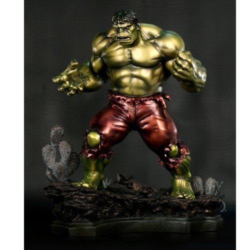 Retro Hulk Faux Bronze Bowen Designs Statue