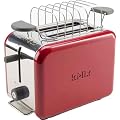 Kenwood TTM 021 Kmix Toaster mit Peek und View Funktion, chili rot