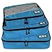 ECOSUSI Travel Packing Cube (Small-Large 3 Piece) for Carry-on Travel Accessories, Suitcase and Backpacking (Single Compartment)