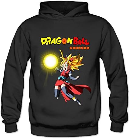 Feimeihua Women's Dragon Ball Anime Hoodies Sweatshirt Size XL US Black