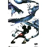 (22x34) Epic Mickey Mouse Paint Video Game Poster Print