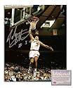 John Starks NBA New York Knicks Hand Signed 8x10 Photograph Dunking White Jersey